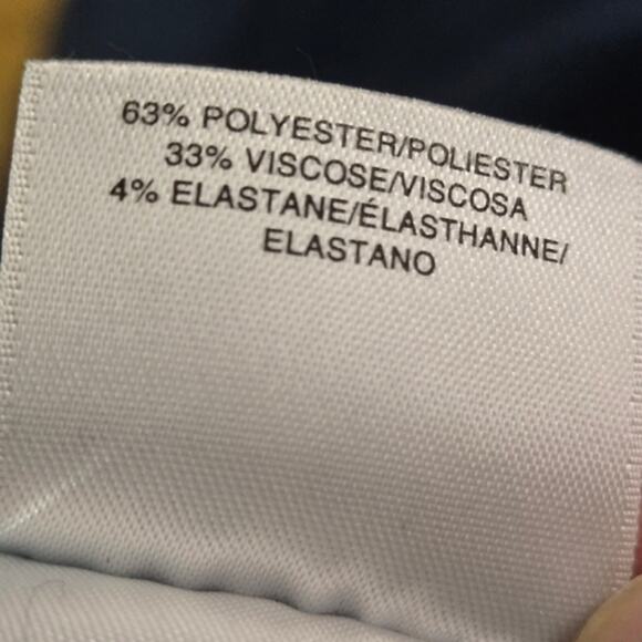 Anne Klein Women's Pants Bowie Crepe Neutral Casual Size 4 Slim Fit Tapered Leg - Picture 9 of 11